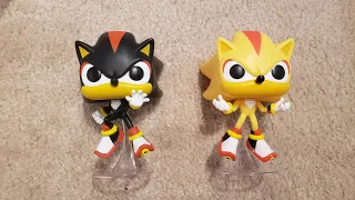 Gamestop Exclusive Glow In The Dark Shadow and Super Shadow