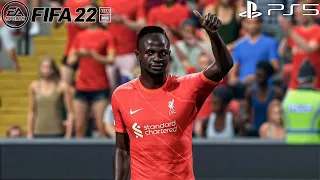 FIFA 22 PS5 | Liverpool vs Inter milan | UEFA Champions League Round 16 | Gameplay & Full match
