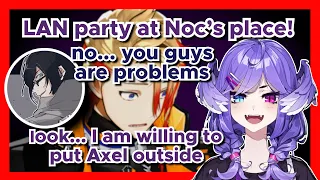 TSB decides to throw a LAN party but Axel isn't invited