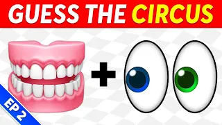 Guess The Character By EMOJI & VOICE | The Amazing Digital Circus, Ep 2 🎪 | Pomni, Jax, Gummigoo