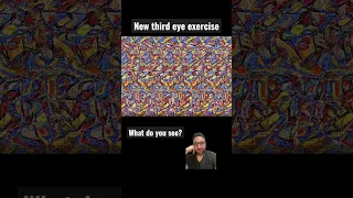 New third eye exercise #thirdeyeexercise #magiceye #stereogram