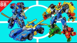 Speed Build Road Caesar !! (part 04) ⚡️ How to make a Robot Sembo Block Lego Transformers Combiner