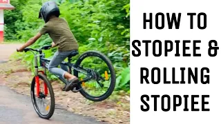 HOW TO STOPIEE & ROLLING STOPIEE | #mrrider1 #cyclestund #vlog
