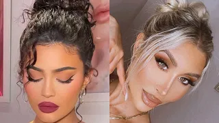 Kylie Jenner Updo in less then 5 MIN!⏰😍…#shorts #kyliejenner #hairstyle