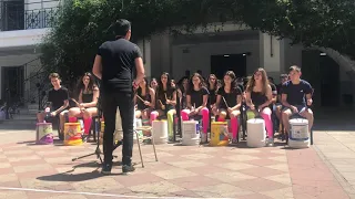 Percusión Urbana (con baldes) + Final We will rock you