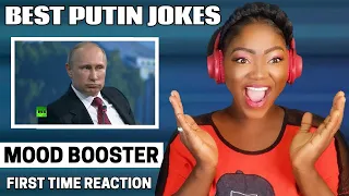 MY FIRST TIME WATCHING Best Putin Jokes REACTION!!!😱 | Лучшие анекдоты о Путине РЕАКЦИЯ