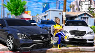 ОПЕРСКАЯ ЕЗДА В GTA 5 - ОБЗОР АВТОПАРКА ВИТИ ОПЕРА! ШАШКИ НА ОПЕРСКОМ MERCEDES CLS63! 🌊ВОТЕР