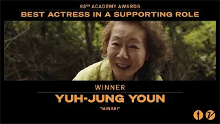 ENGSUB | Youn Yuh Jung's Speech for Winning Supporting Actress for Minari At The Oscars