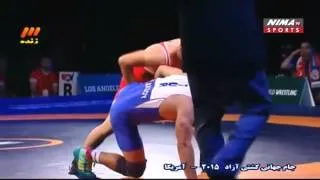 Iran vs Turkey - 2015 Wrestling Freestyle World Cup in Los Angeles