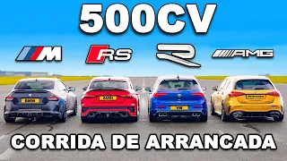 Hiper Hatch Tunado de 500cv: CORRIDA DE ARRANCADA!