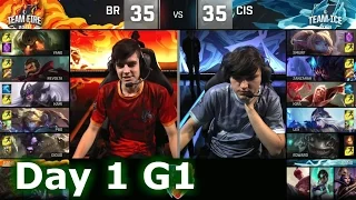 Brazil vs CIS | 2016 LoL IWC All-Stars in Barcelona Group Stage Day 1 | FIRE vs ICE