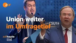 Hat Laschet noch eine Chance? | ZDFheute live