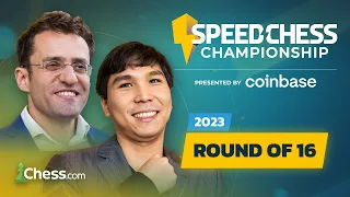 Wesley So v Levon Aronian | Old Guards of Chess Clash! | Speed Chess Championship 2023 | !coinbase