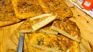 Focaccia facile. Anche a chi non viene mai questa sarà un successo. senza impasto ￼