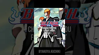 Bleach Characters You Forgot About | Part 1 #foryou #anime #bleachanime #animeedit #fypシ #bleach #fy
