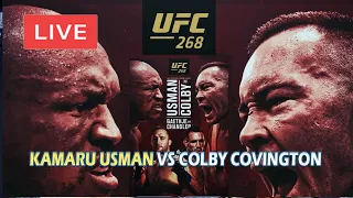 Kamaru Usman vs Colby Covington LIVE STREAM Full Fight UFC 268