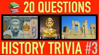 HISTORY TRIVIA QUIZ #3 - 20 World History Trivia Quiz Questions and Answers | Pub Quiz