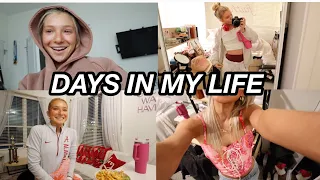 COUPLE DAYS IN MY LIFE VLOG | school, working out + best friend comes!