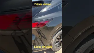 Lexus RX 2023 - Primer vistazo al 500h F Sport de 366 caballos de potencia