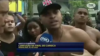 Torcedor do Vasco relata a confusão entre Vasco e Fluminense