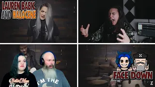 Face Down Cover by Lauren Babic & Halocene Reaction | Captain FaceBeard and Heather React