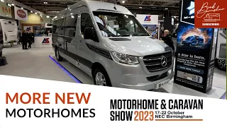 Motorhome & Caravan Show 2023 Pt4 | More NEW Motorhomes