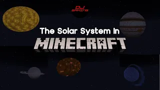 Building the Solar System in Minecraft