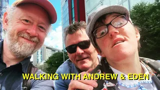 Walking from Stratford to Islington via Hackney with Andrew & Eden Kötting (4K)