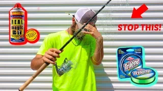 How To Properly Spool A Spinning Reel Without Line Twist