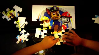 Paw Patrol Chase , Marshall, Rubble Jigsaw Puzzle Games for kids