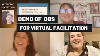 Demo of Using OBS Virtual Facilitating