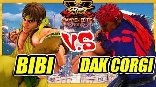 SFV CE 🔥 Bibi (Ryu) vs DarCorgi (Kage) 🔥 Ranked Set 🔥 Street Fighter 5