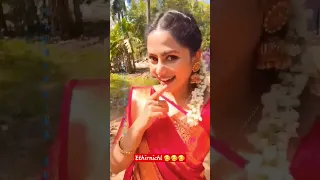 ethirneechal serial actress madhumitha janani recent reel video