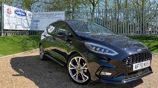 ***VEHICLE NOW SOLD*** FORD FIESTA ST-LINE X 125PS AUTO AGATE BLACK