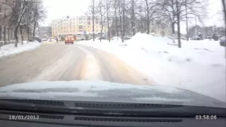 ДТП 27.01.2016 16-25 г. Ярославль, Юбилейная пл.