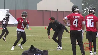 Falcons QBs Kirk Cousins and Michael Penix Jr. impress at OTAs