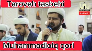 Taroveh tasbehi -2023 yil.  Muhammadloiq qori. #dolzarb #quran #qori #muhammadloiq