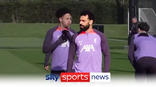 BREAKING: Mohamed Salah back in Liverpool training ahead of Man City clash