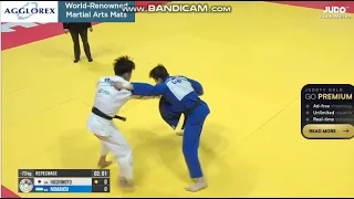 Judo World Championship 2023 S.Hashimoto (JPN) vs Nomanov (UZB) -73kg Repechage Soichi wins by shido