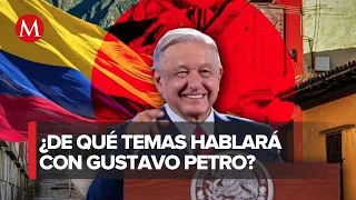 AMLO viaja a Colombia para reunirse con Gustavo Petro