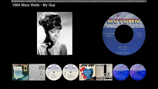 1964 FAST SOUL:  Mary Wells - My Guy [MOTOWN  1056]