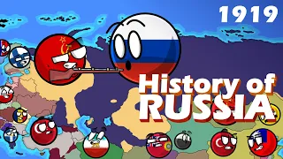 Modern History of Russia Countryballs