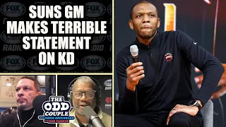 Suns GM James Jones Says Nobody Has Ever Maximized Kevin Durant? | THE ODD COUPLE