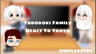 Todoroki Family React To Touya | Part 1/? | Short