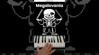 Megalovania , Undertale piano tutorial