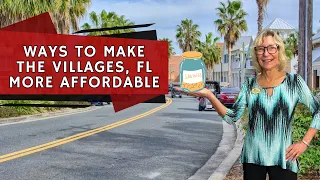 Ways to Make The Villages, Fl  More Affordable