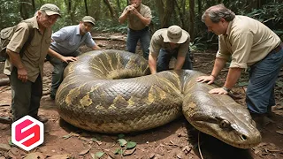 DIKIRA KAYU, TERNYATA ULAR RAKSASA, Ini Penemuan Mengemparkan di Hutan..