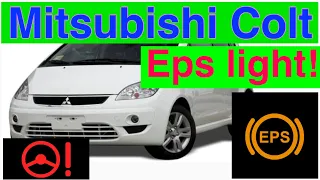 Mitsubishi colt Eps electric power steering light fix repair. #dailyideas #fadiautomotive