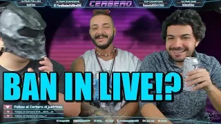 CERBERO PODCAST RISCHIA IL BAN IN LIVE!!!! | VIDEO ORIGINALE