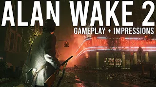 Alan Wake 2 - Part 1 - THIS GAME IS SERIOUSLY IMPRESSIVE Walkthrough Gameplay